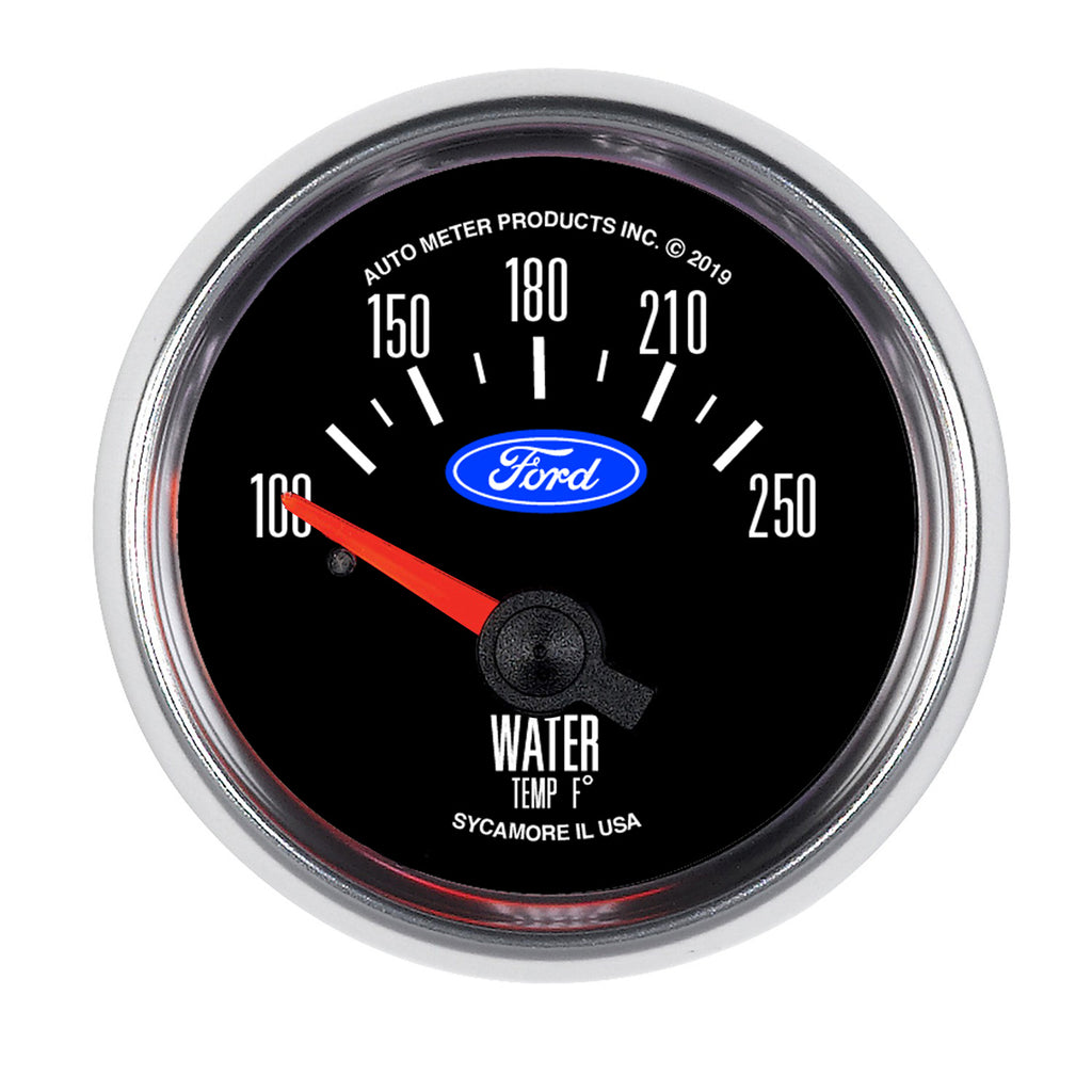 AutoMeter 880822 GAUGE, WATER TEMP, 2 1/16", 100-250?F, ELECTRIC, FORD