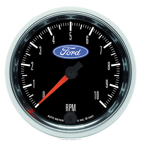 AutoMeter 880826 GAUGE, TACHOMETER, 3 3/8", 10K RPM, IN-DASH, FORD