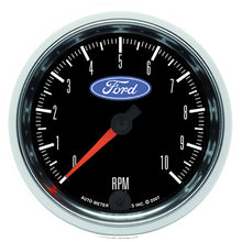 Load image into Gallery viewer, AutoMeter 880826 GAUGE, TACHOMETER, 3 3/8", 10K RPM, IN-DASH, FORD