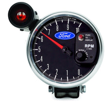 Load image into Gallery viewer, AutoMeter 880827 GAUGE, TACHOMETER, 5", 10K RPM, PEDESTAL W/ EXT. SHIFT-LITE, FORD