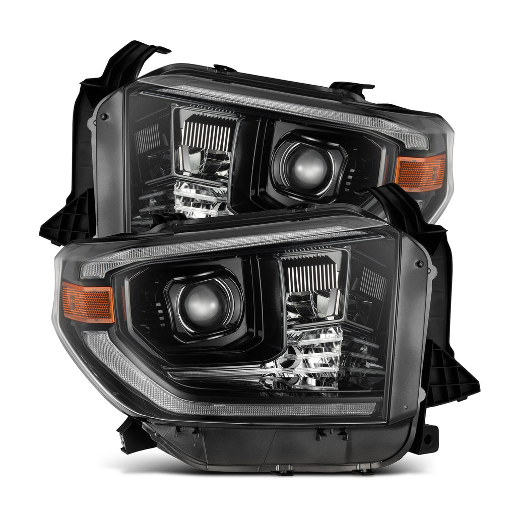 AlphaRex 880836 Projector Headlights Alpha-Black for Select Toyota Tundra