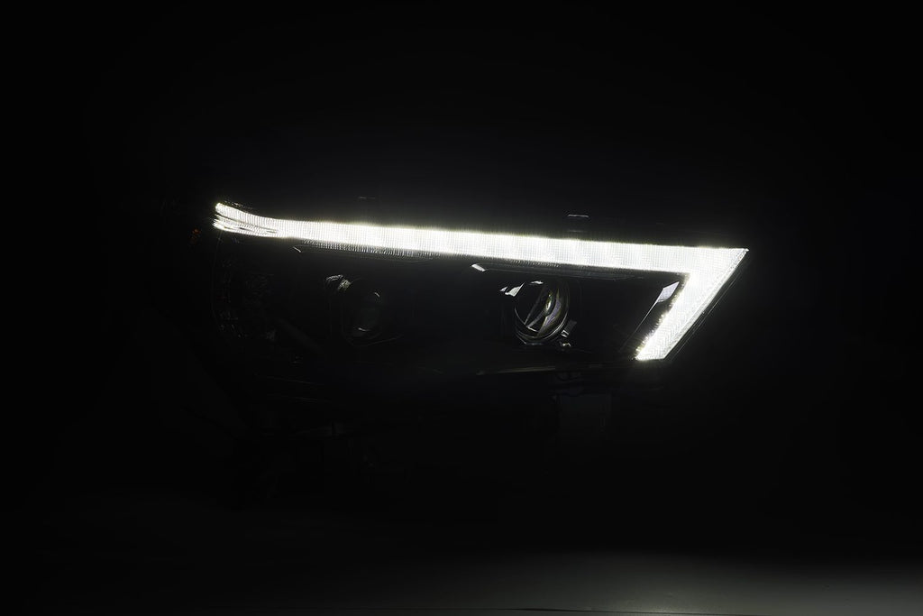 AlphaRex 880849 Projector Headlights Alpha-Black for Select Toyota 4Runner