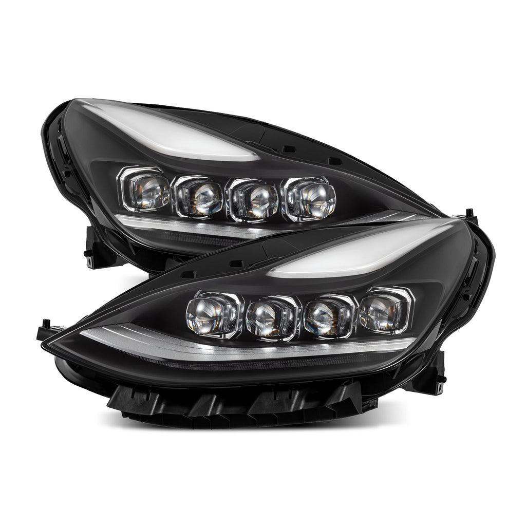 AlphaRex 880860 Projector Headlights Black for Select Tesla 3, Tesla Y