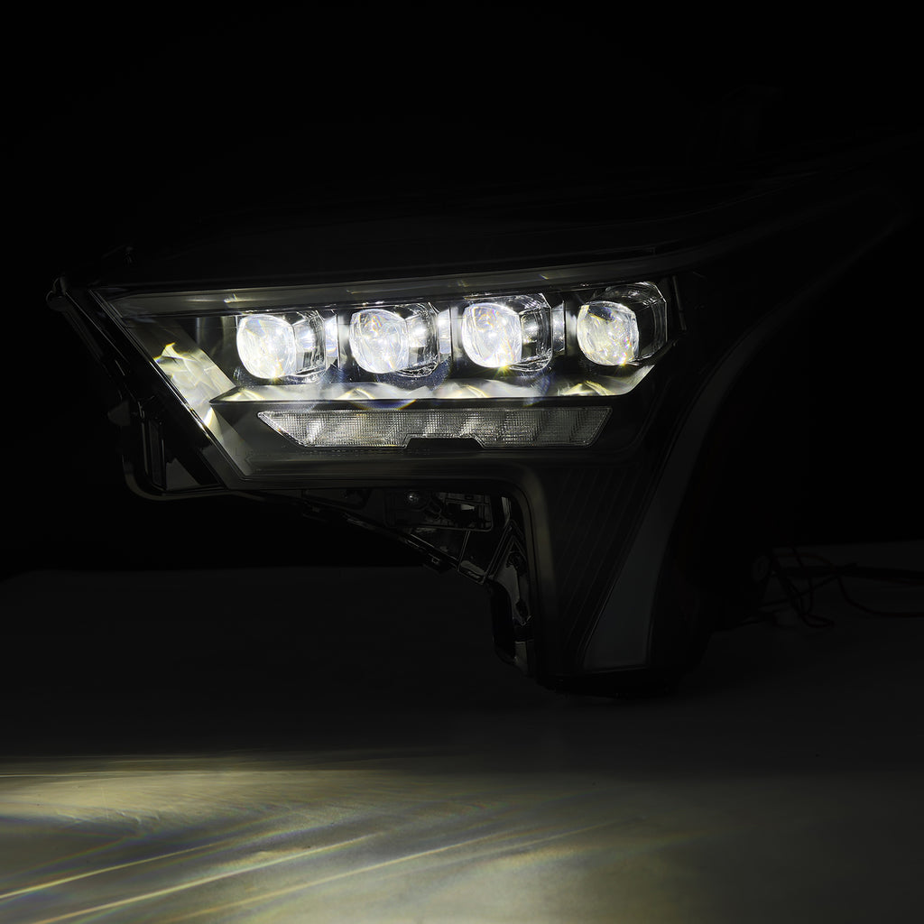 AlphaRex 880862 Projector Headlights Black for Select Toyota Sequoia, Toyota Tundra