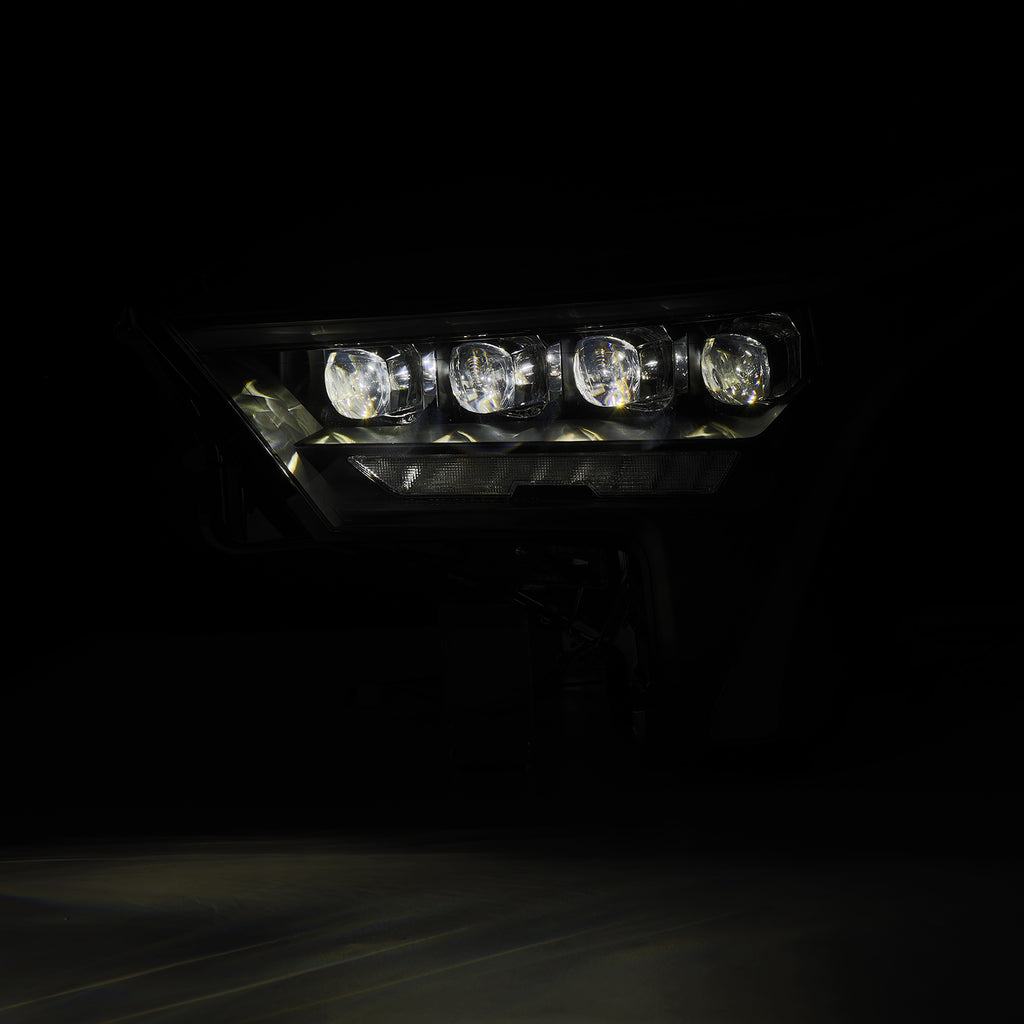 AlphaRex 880862 Projector Headlights Black for Select Toyota Sequoia, Toyota Tundra