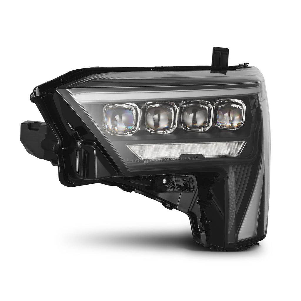 AlphaRex 880862 Projector Headlights Black for Select Toyota Sequoia, Toyota Tundra