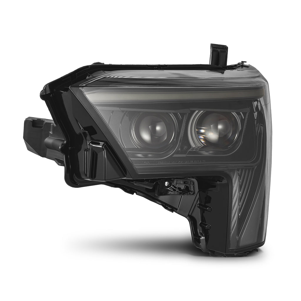 AlphaRex 880863 Projector Headlights Alpha-Black for Select Toyota Sequoia, Toyota Tundra