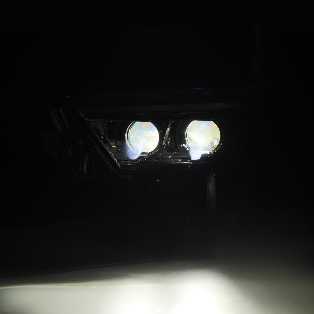 AlphaRex 880864 Projector Headlights Black for Select Toyota Sequoia, Toyota Tundra
