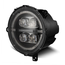 Load image into Gallery viewer, AlphaRex 880868 Projector Headlights Black for Select Jeep Gladiator, Jeep Wrangler, Jeep Wrangler JK