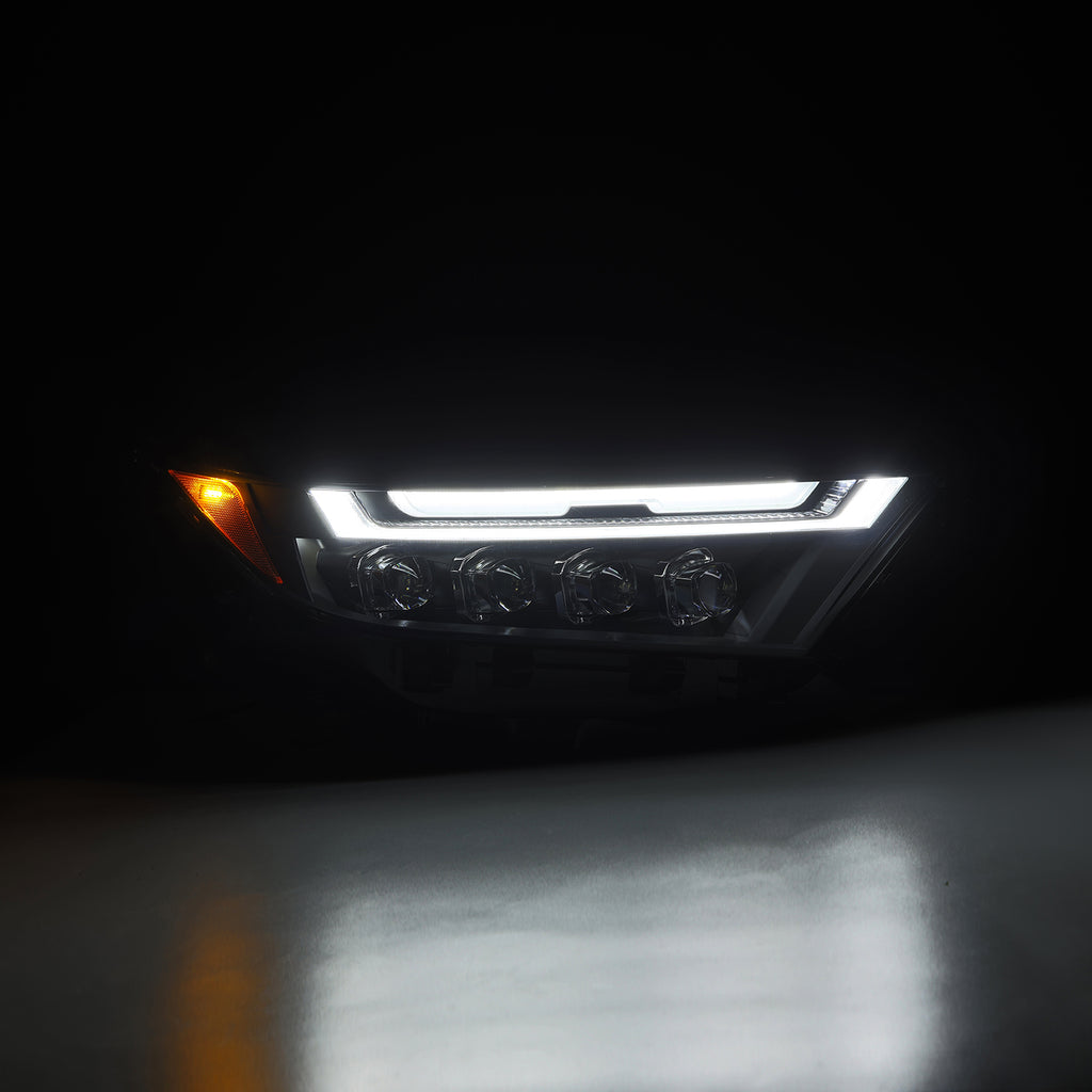 AlphaRex 880870 Projector Headlights Black for Select Toyota RAV4