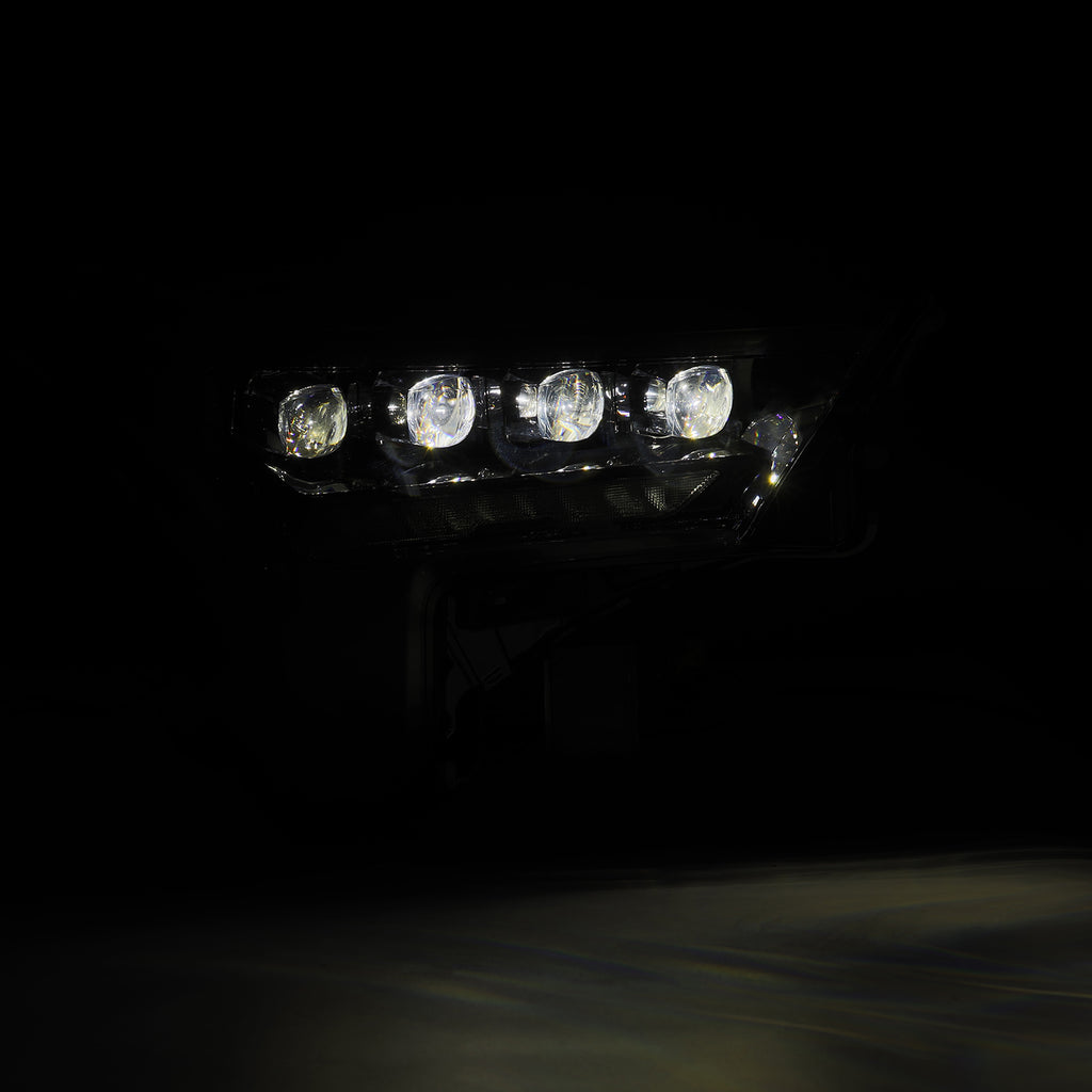 AlphaRex 880871 Projector Headlights Alpha-Black for Select Toyota Sequoia, Toyota Tundra