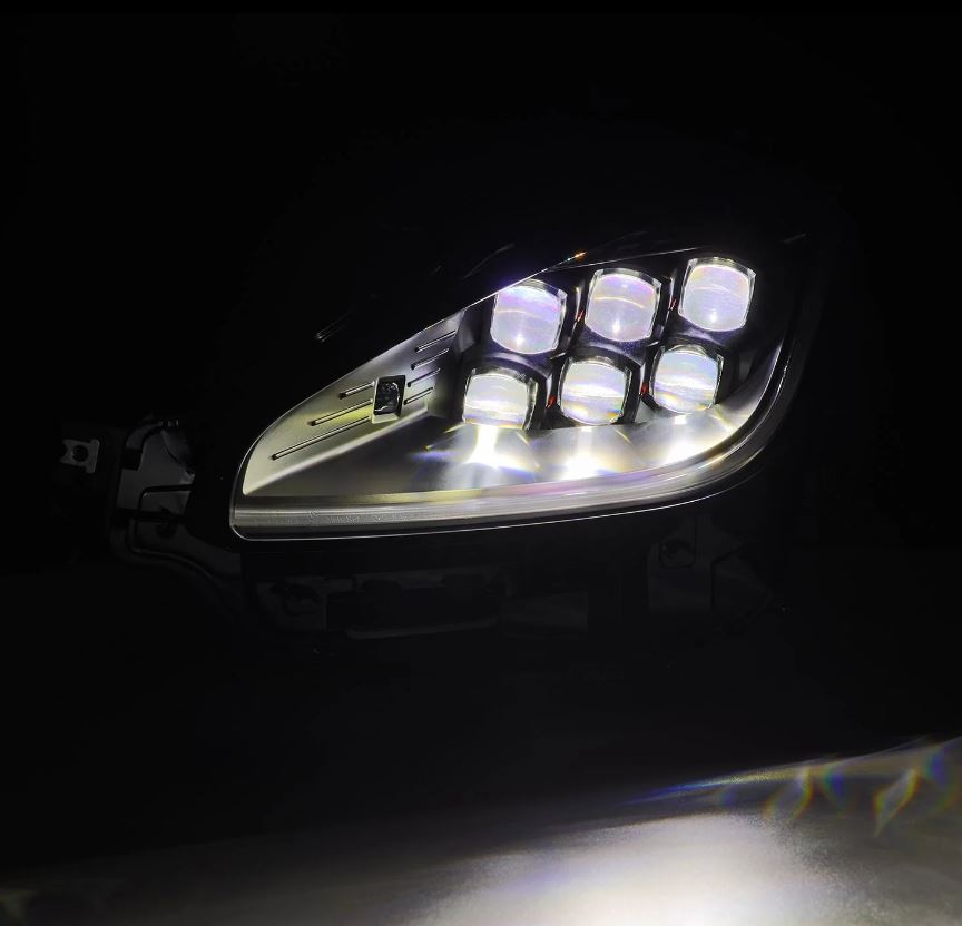 AlphaRex 880876 Projector Headlights Black for Select Subaru BRZ, Toyota GR86