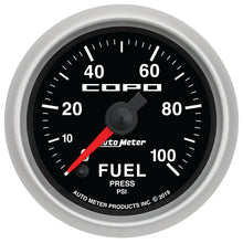 Load image into Gallery viewer, AutoMeter 880878 GAUGE, FUEL PRESS, 2 1/16", 100PSI, DIGITAL STEPPER MOTOR, COPO