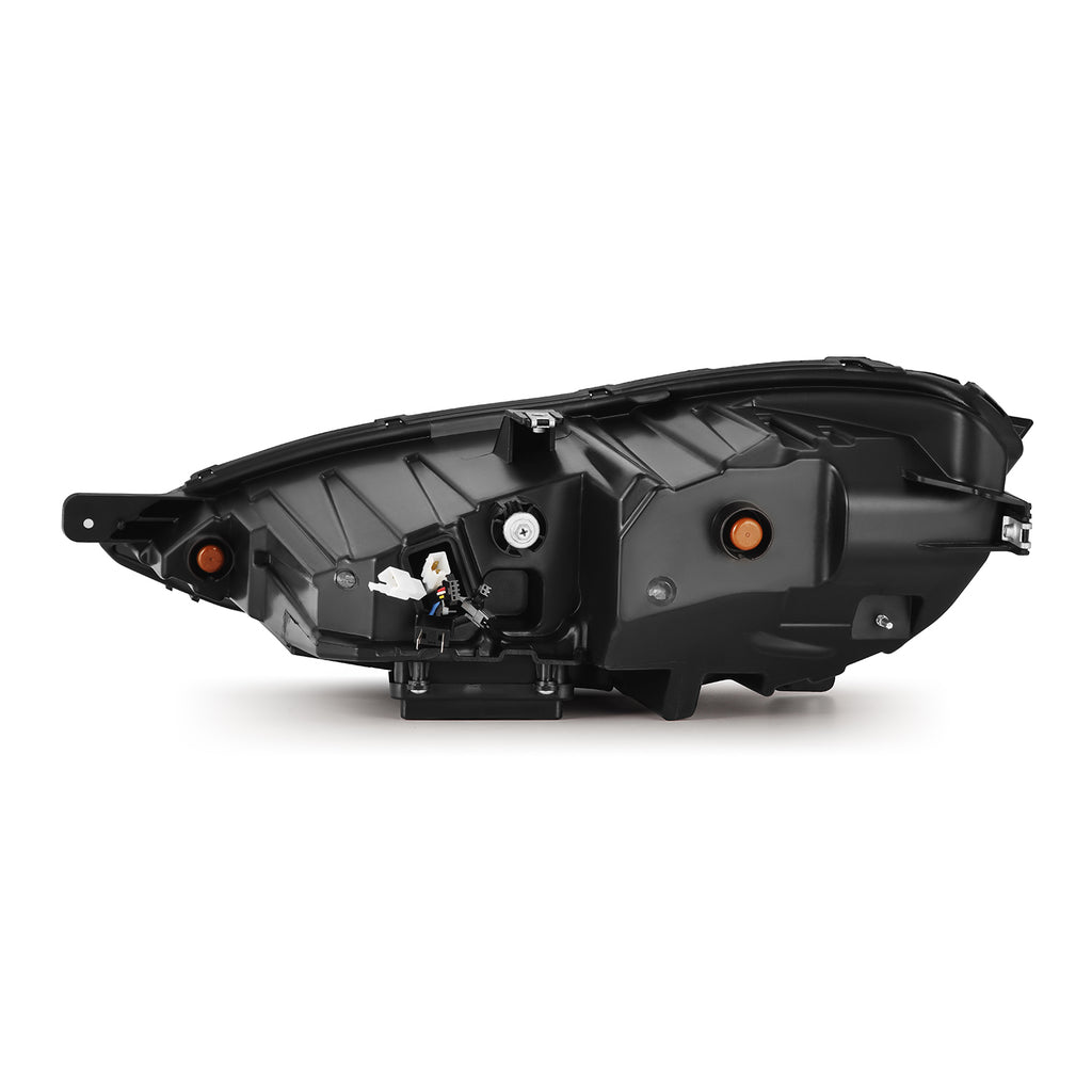 AlphaRex 880878 Projector Headlights Alpha-Black for Select Tesla S