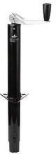 Load image into Gallery viewer, Husky Towing 88127 Man Top Wind Jack 2K Cap Bolt-On or Weld-On Mnt Painted Black