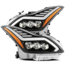 Load image into Gallery viewer, AlphaRex 881983 LED Projector Headlights Plank Style Design Matte Black for Select INFINITI Q60