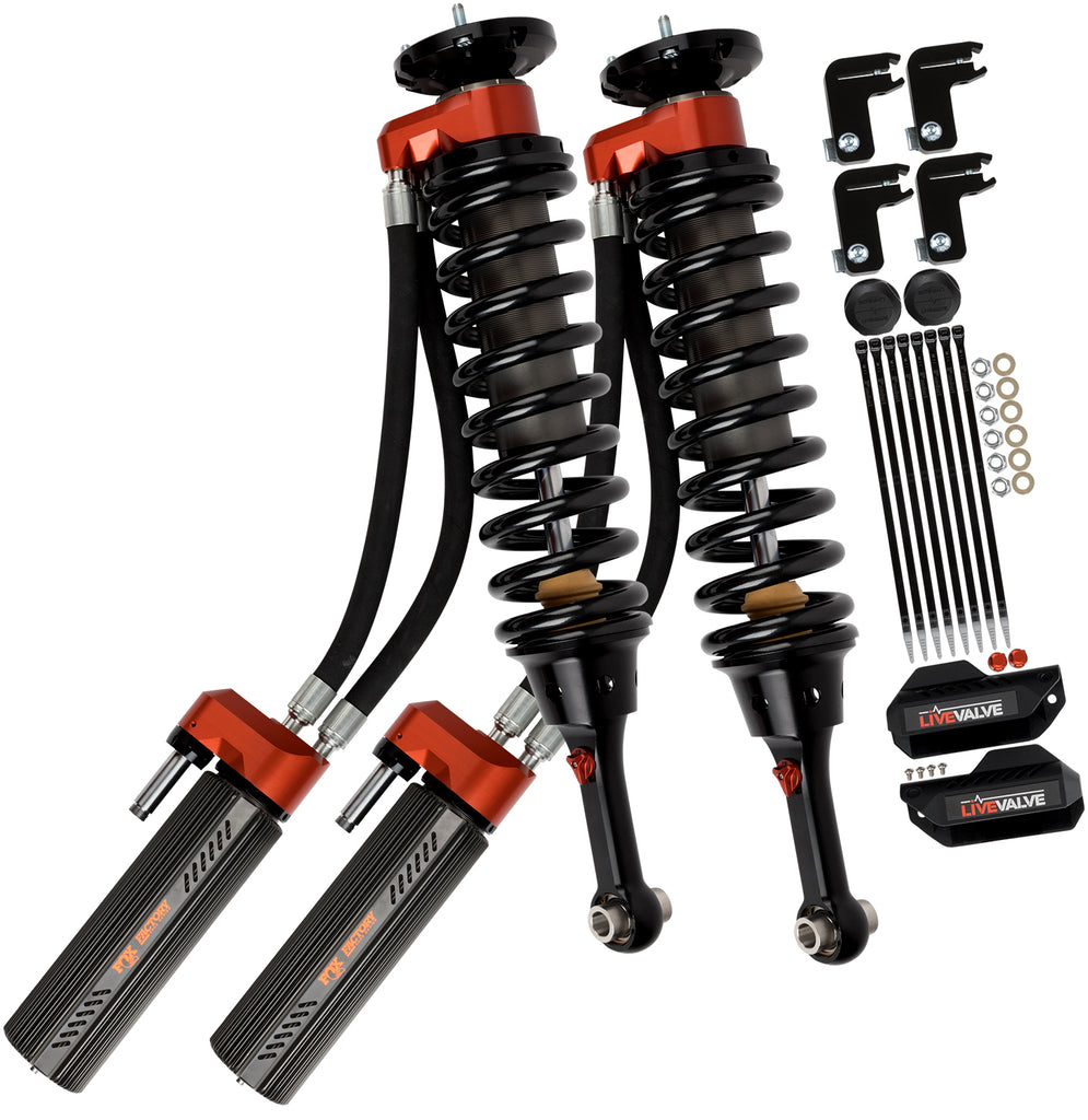 FOX Offroad Shocks 883-06-153 FACTORY RACE SERIES 3.0 LIVE VALVE INTERNAL BYPASS COIL-OVER (PAIR) - ADJUSTABLE for Select Ford F-150