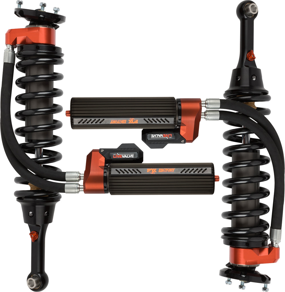 FOX Offroad Shocks 883-06-153 FACTORY RACE SERIES 3.0 LIVE VALVE INTERNAL BYPASS COIL-OVER (PAIR) - ADJUSTABLE for Select Ford F-150