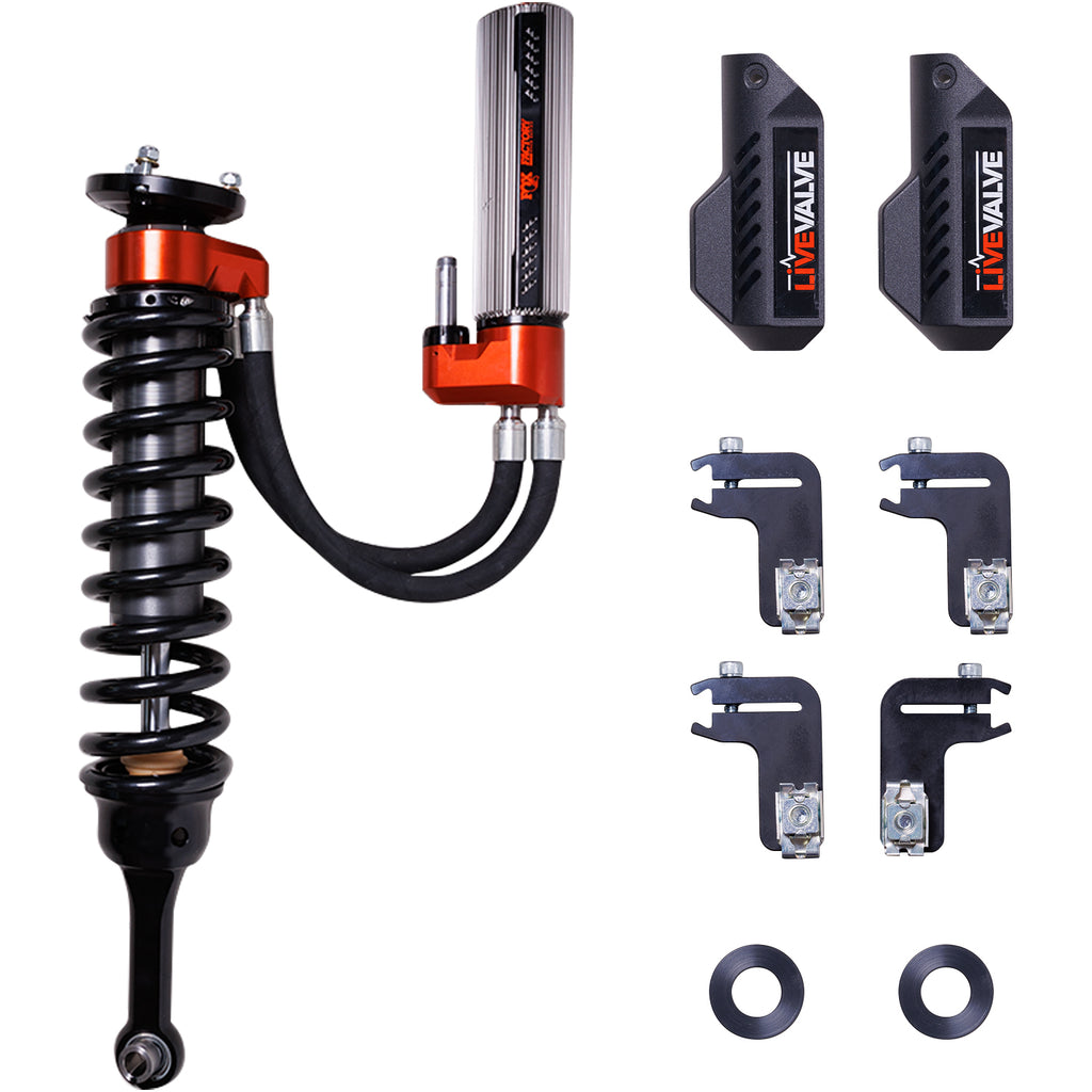 FOX Offroad Shocks 883-06-182 FACTORY RACE SERIES 3.0 LIVE VALVE INTERNAL BYPASS COIL-OVER (PAIR) - ADJUSTABLE for Select Ford F-150
