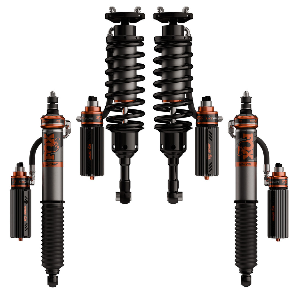 FOX Offroad Shocks 883-06-259 FACTORY RACE COIL-OVER RESERVOIR SHOCK PAIR - ADJUSTABLE for Select Toyota Tacoma
