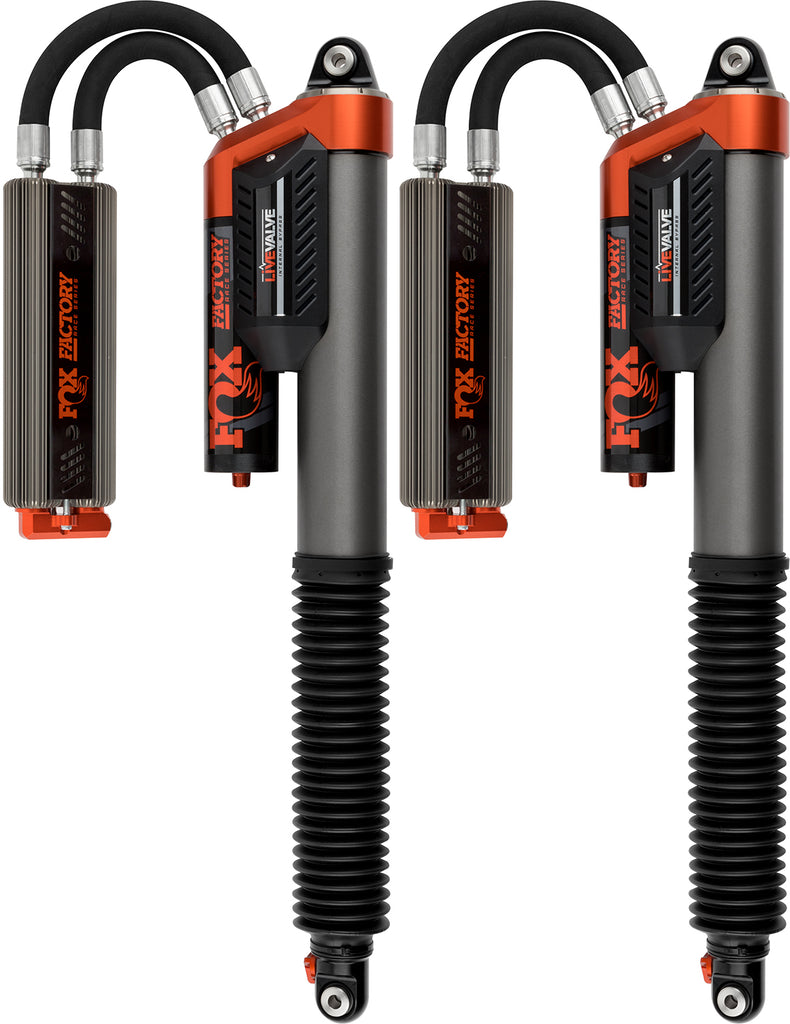 FOX Offroad Shocks 883-09-153 FACTORY RACE SERIES 3.0 LIVE VALVE INTERNAL BYPASS PIGGYBACK (PAIR) - ADJUSTABLE for Select Ford F-150