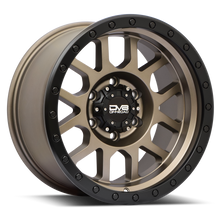 Load image into Gallery viewer, 883-Aluminum-Beadlock-Wheels-17X9-6X139.7-0Mm-Matte-Bronze