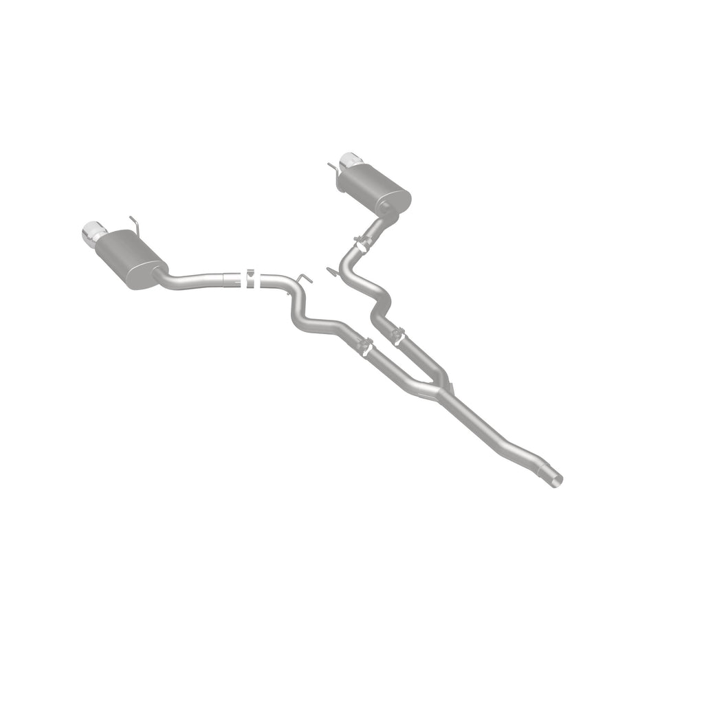 MagnaFlow Exhaust Products 19097 Street Series Polished Cat-Back System for Select Ford Mustang