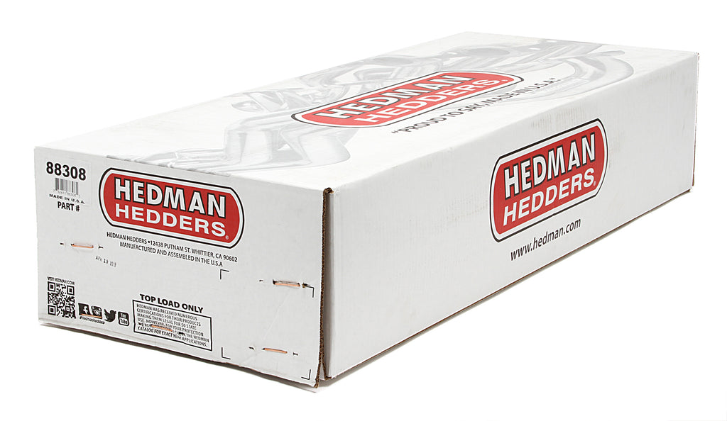 Hedman Hedders 88308 HD Silver Long-Tube Headers For 64-73 Mustang/Cougar & Others w/Factory 260-351W for Select Ford Fairlane, Ford Falcon, Ford Maverick, Ford Mustang, Ford Ranchero, Ford Torino, Mercury Comet, Mercury Cougar, Mercury Cyclone, Mercury