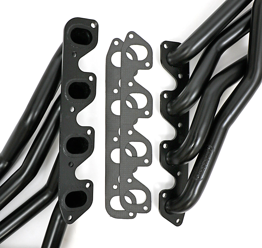 Hedman Hedders 88320 Uncoated 1-5/8 in. Long Headers For '70-73 Mustang, Ranchero, Cougar 351C (2V) for Select Ford Fairlane, Ford Mustang, Ford Ranchero, Ford Torino, Mercury Cougar, Mercury Cyclone, Mercury Montego