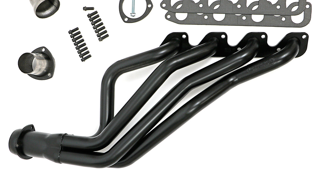 Hedman Hedders 88320 Uncoated 1-5/8 in. Long Headers For '70-73 Mustang, Ranchero, Cougar 351C (2V) for Select Ford Fairlane, Ford Mustang, Ford Ranchero, Ford Torino, Mercury Cougar, Mercury Cyclone, Mercury Montego