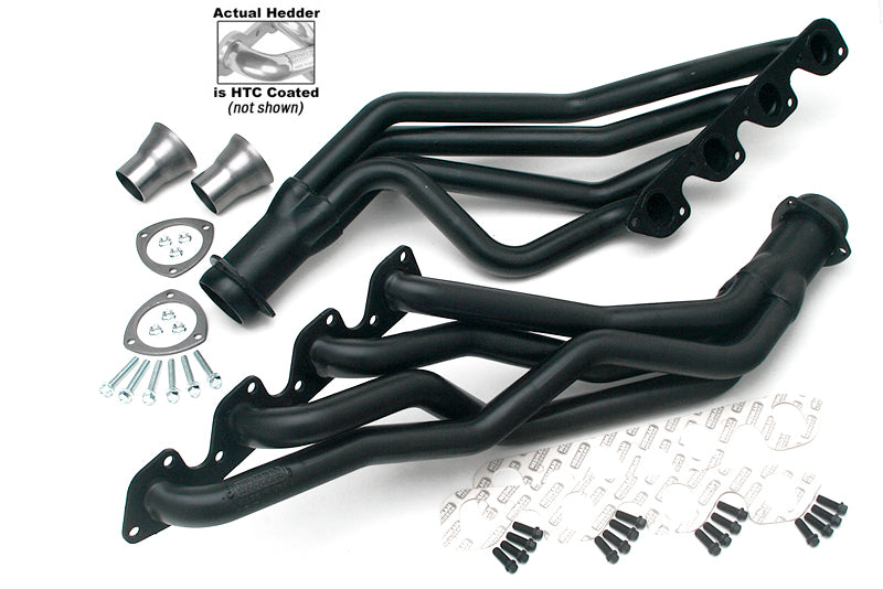 Hedman Hedders 88326 Silver 1-5/8 in. Long-Tube Headers For 70-73 Mustang, Ranchero, Cougar 351C (2V) for Select Ford Fairlane, Ford Mustang, Ford Ranchero, Ford Torino, Mercury Cougar, Mercury Cyclone, Mercury Montego