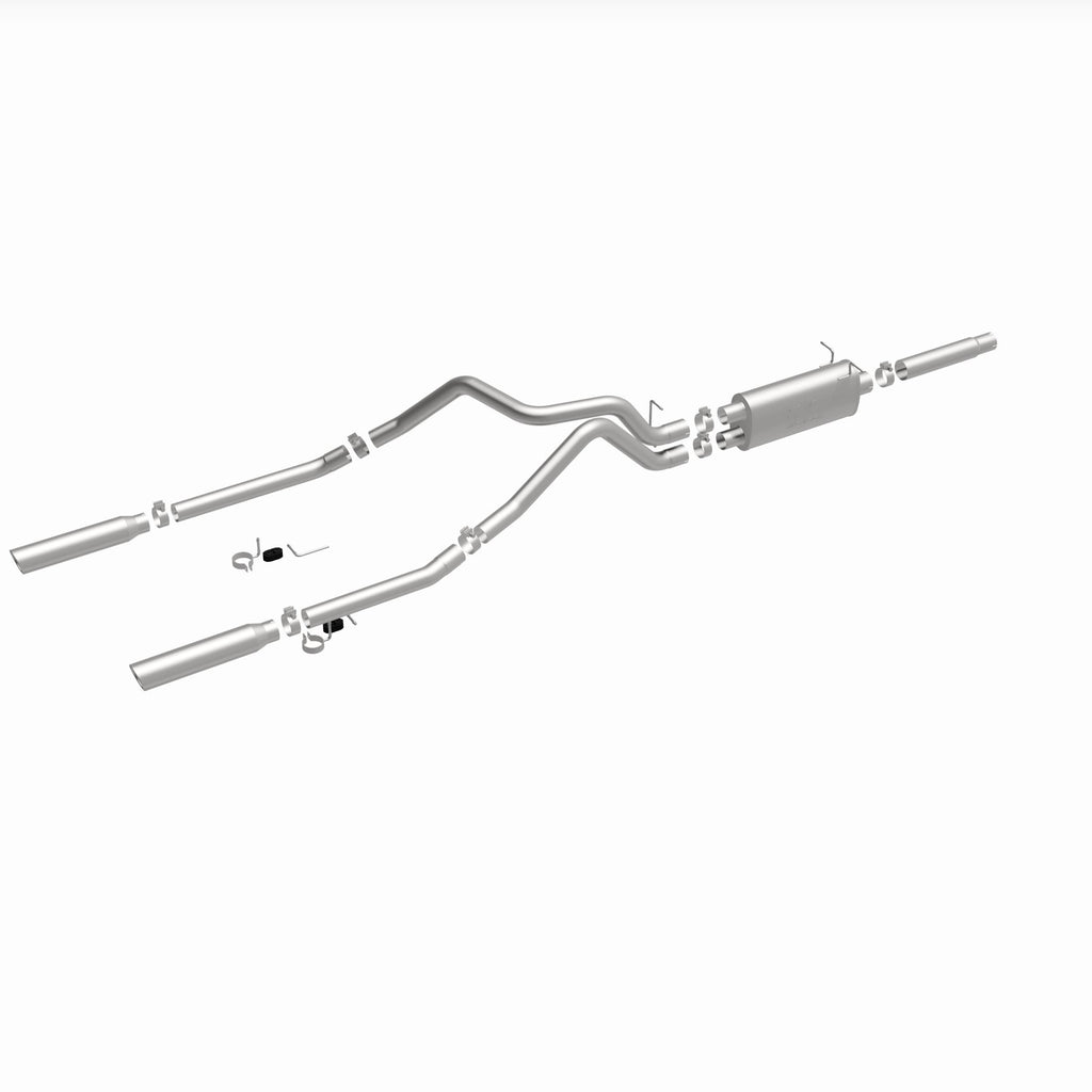 MagnaFlow Exhaust Products 15735 Street Series Polished Cat-Back System for Select Dodge Dakota