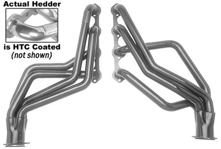Hedman Hedders 88366 Silver 1-1/2 in. Long-Tube Headers for 79-93 Mustang & 82-88 Fox-Body with 5.0L for Select Ford Fairmont, Ford Mustang, Ford Thunderbird, Mercury Capri, Mercury Cougar, Mercury Zephyr