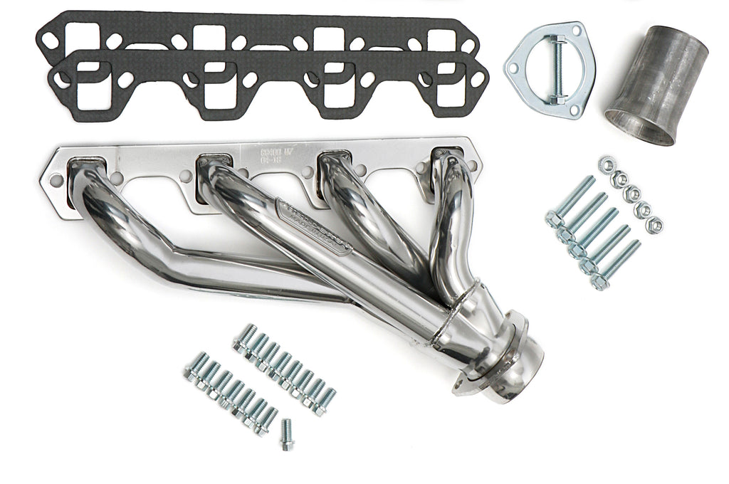 Hedman Hedders 88406 Silver Mid-Length Headers For '64-73 Mustang, Cougar and Others with 260-302 for Select Ford Fairlane, Ford Falcon, Ford Maverick, Ford Mustang, Ford Ranchero, Mercury Comet, Mercury Cougar