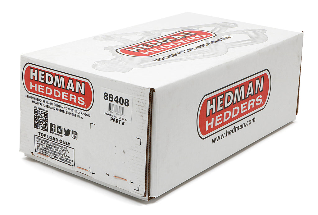 Hedman Hedders 88408 HD Silver Mid-Length Headers For '64-73 Mustang, Cougar and Others with 260-302 for Select Ford Fairlane, Ford Falcon, Ford Maverick, Ford Mustang, Ford Ranchero, Mercury Comet, Mercury Cougar