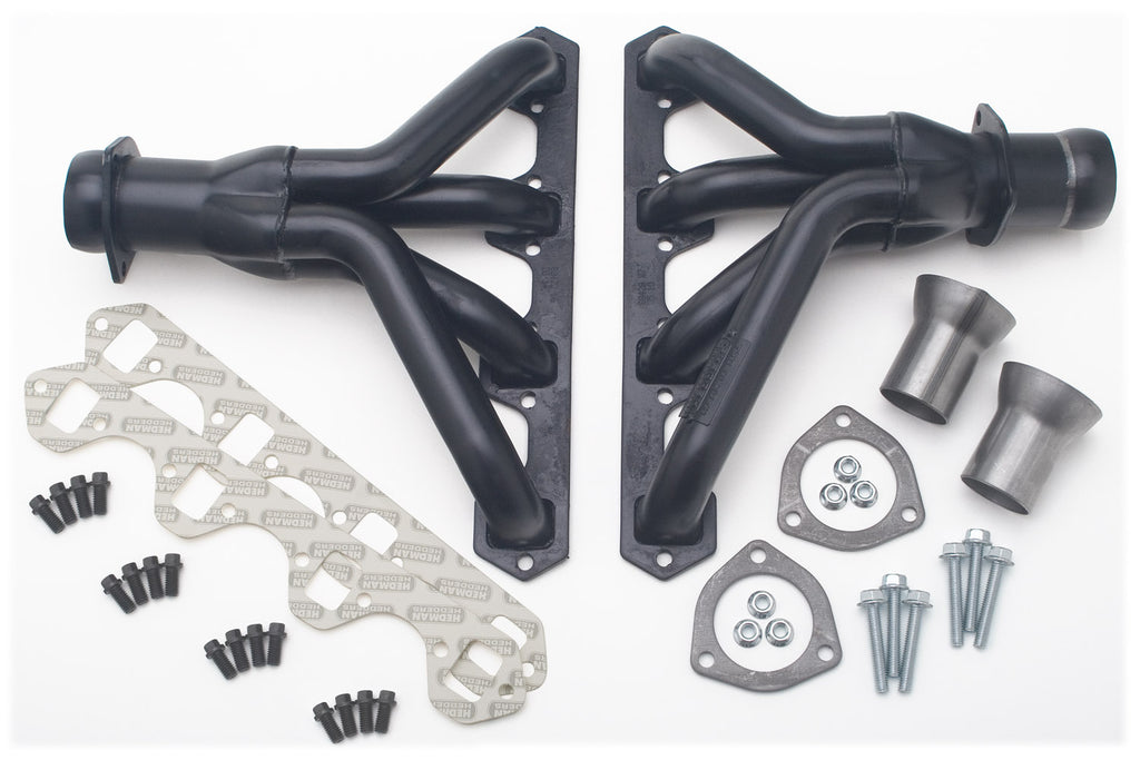 Hedman Hedders 88420 Uncoated 1-1/2 in. Block Hugger Style Street Rod Headers for SB Ford 289-351W