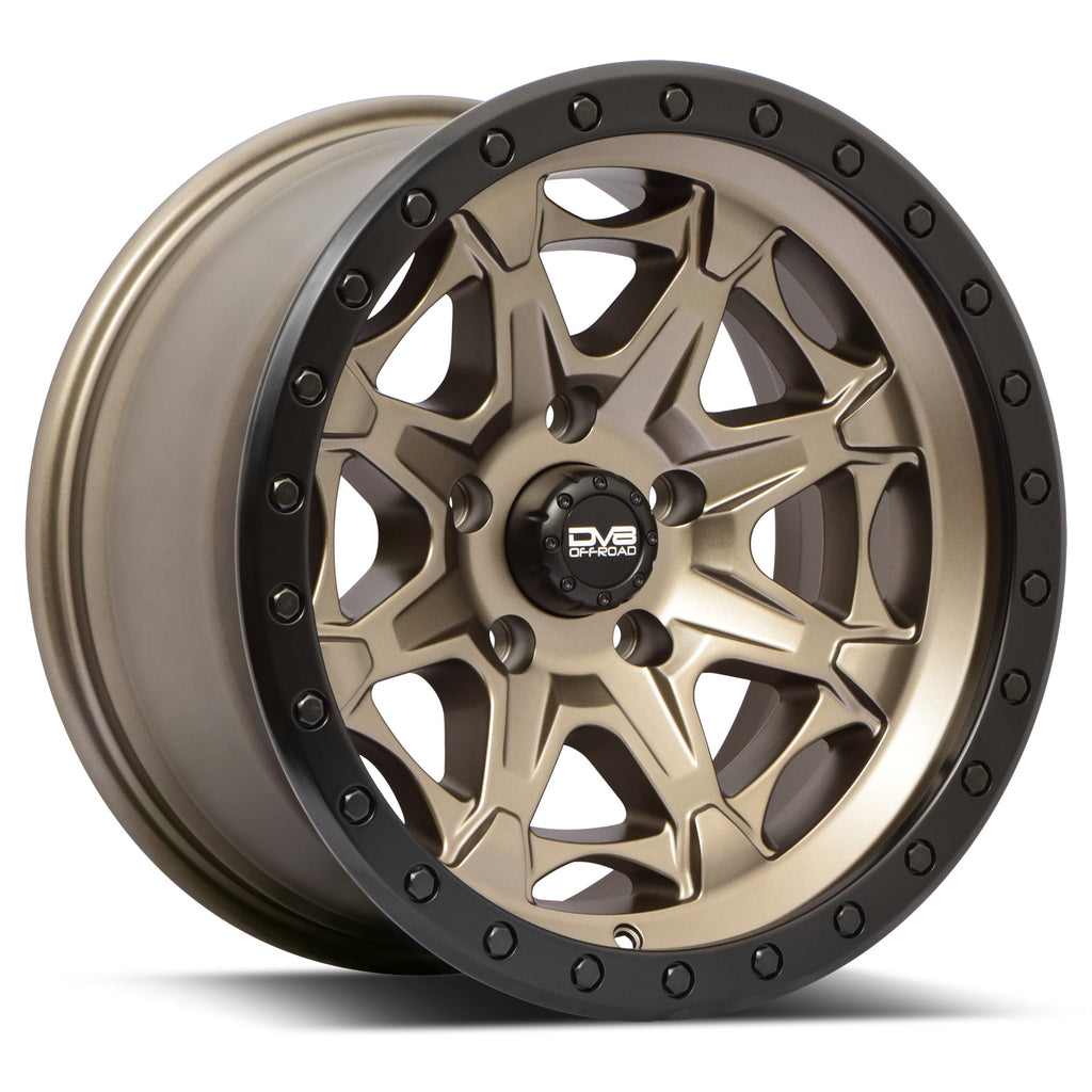 886-Simulated-Beadlock-Matte-Bronze-17X9-5X127--12Mm-Dv8-Offroad