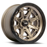DV8 Offroad 886A-7907312 886 Sim Beadlock; Matte Bronze; 17 X 9; BP:5X127; OS:-12