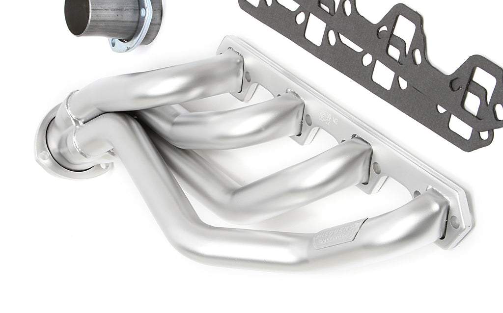 Hedman Hedders 88658 HD Silver Mid-Length Engine Swap Headers to Install a 351W in 64-73 Ford Mustang for Select Ford Mustang, Ford Ranchero, Ford Torino