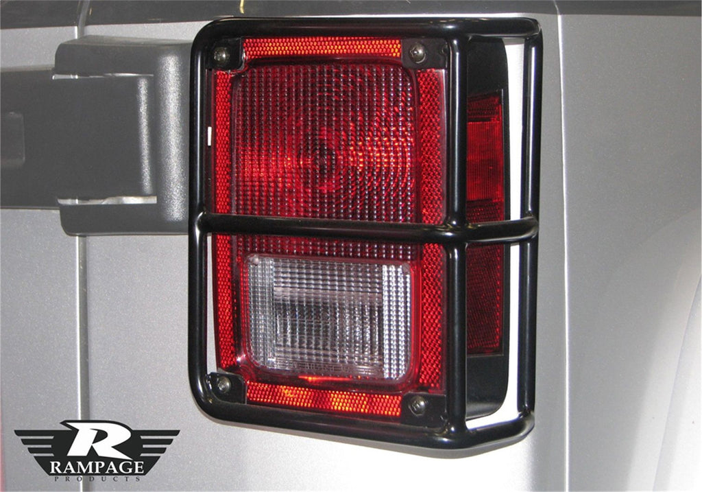 Rampage 88660 Tail Light Guards for Select Jeep Wrangler, Jeep Wrangler JK