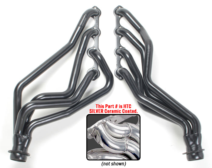 Hedman Hedders 88666 Silver Long-Tube Engine Swap Headers to Install a 351W in 1964-73 Ford Mustang for Select Ford Mustang, Ford Ranchero, Ford Torino