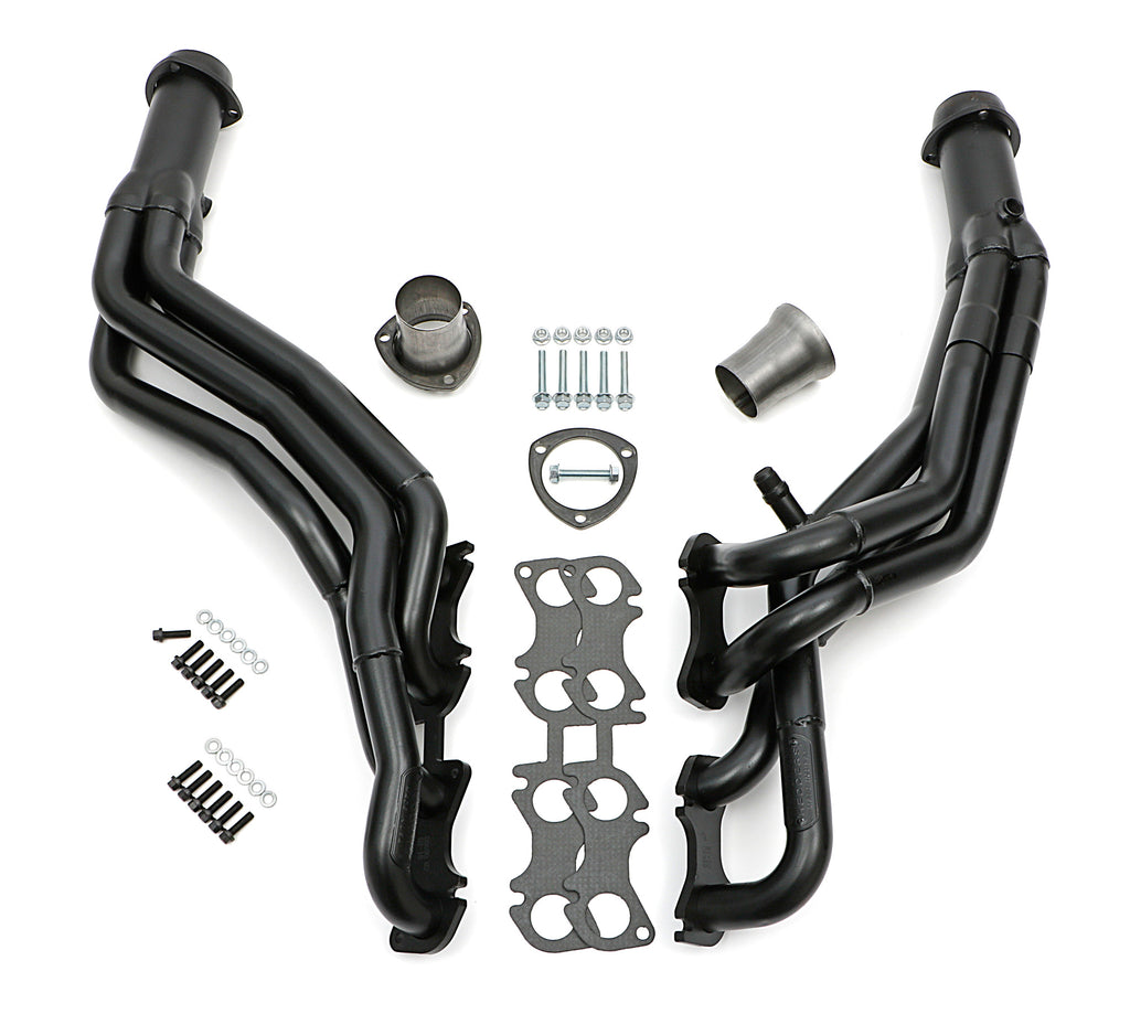 Hedman Hedders 88690 Uncoated Stepped Long-Tube Headers for '96-04 (SN95) Ford Mustang 4.6L (2V SOHC)