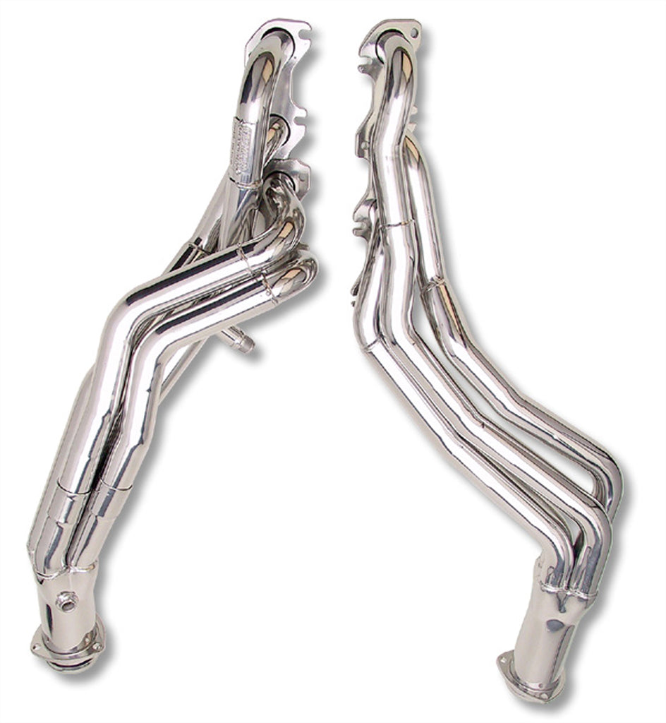 Hedman Hedders 88696 Silver Stepped Long-Tube Headers for 1996-04 (SN95) Ford Mustang 4.6L (2V SOHC)
