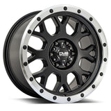 DV8 Offroad 887B-7906920 887 Sim Beadlock; Matte Black; 17 X 9; BP:6X120; OS:+20