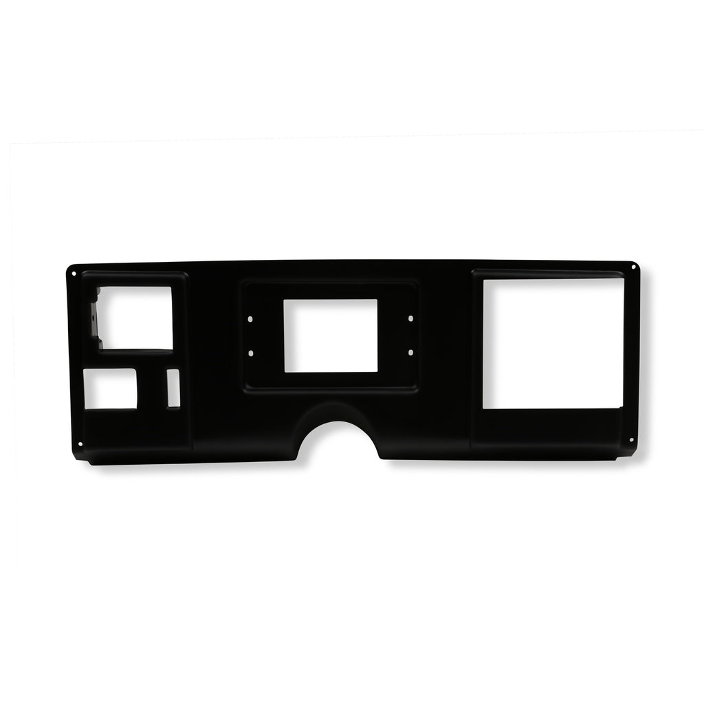8894-ChevyGmc-Truck-Dash-Bezels-For-Holley-Efi-7In-Dash-Panel-Black