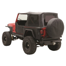 Load image into Gallery viewer, 8895-Wrangler-Yj-Replacement-Soft-Top-WTinted-Windows-And-Upper-Doorskins;-Black-Denim