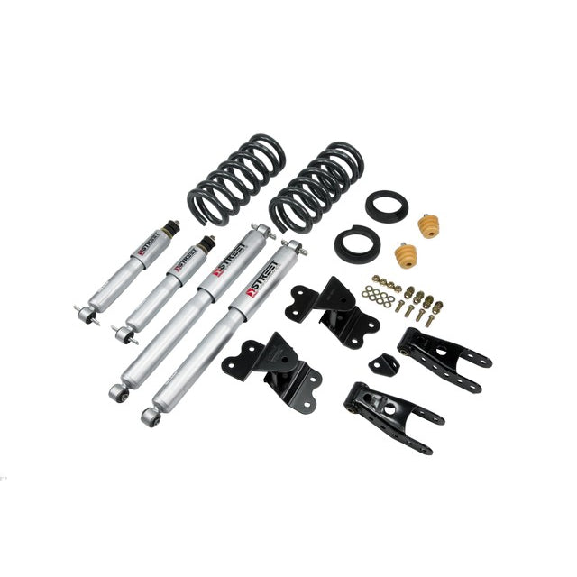 8898-Gm-C1500-(Std-Cab-Ext-454-Ss)-2-Or-3-F4-R-W-Sp-Shocks-Lowering-Kit