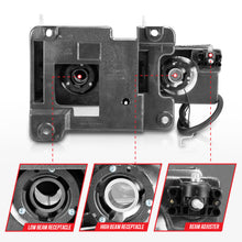 Load image into Gallery viewer, 8899-CK-150025003500-Crystal-Headlights-W-Light-Bar-Blck-Hsing
