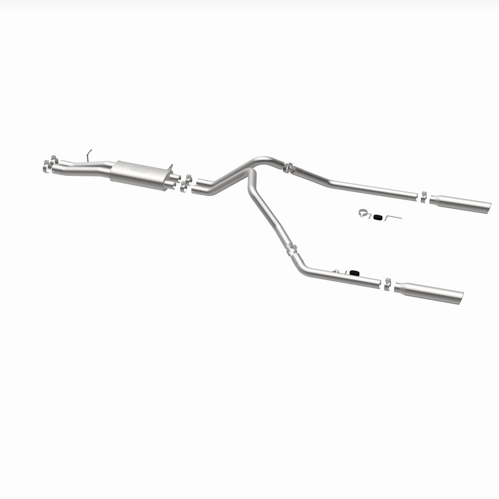 MagnaFlow Exhaust Products 15829 Street Series Polished Cat-Back System for Select Chevrolet Silverado HD, Chevrolet Silverado HD Classic, GMC Sierra HD, GMC Sierra HD Classic