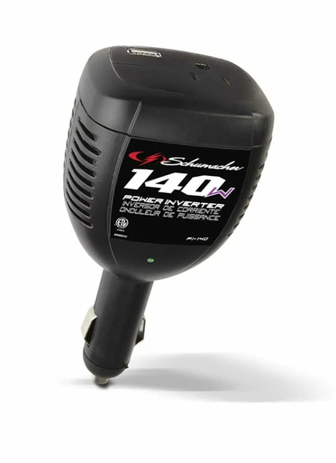 Schumacher PI-140 140 Watt Plug-In Cigarette Lighter Power Converter